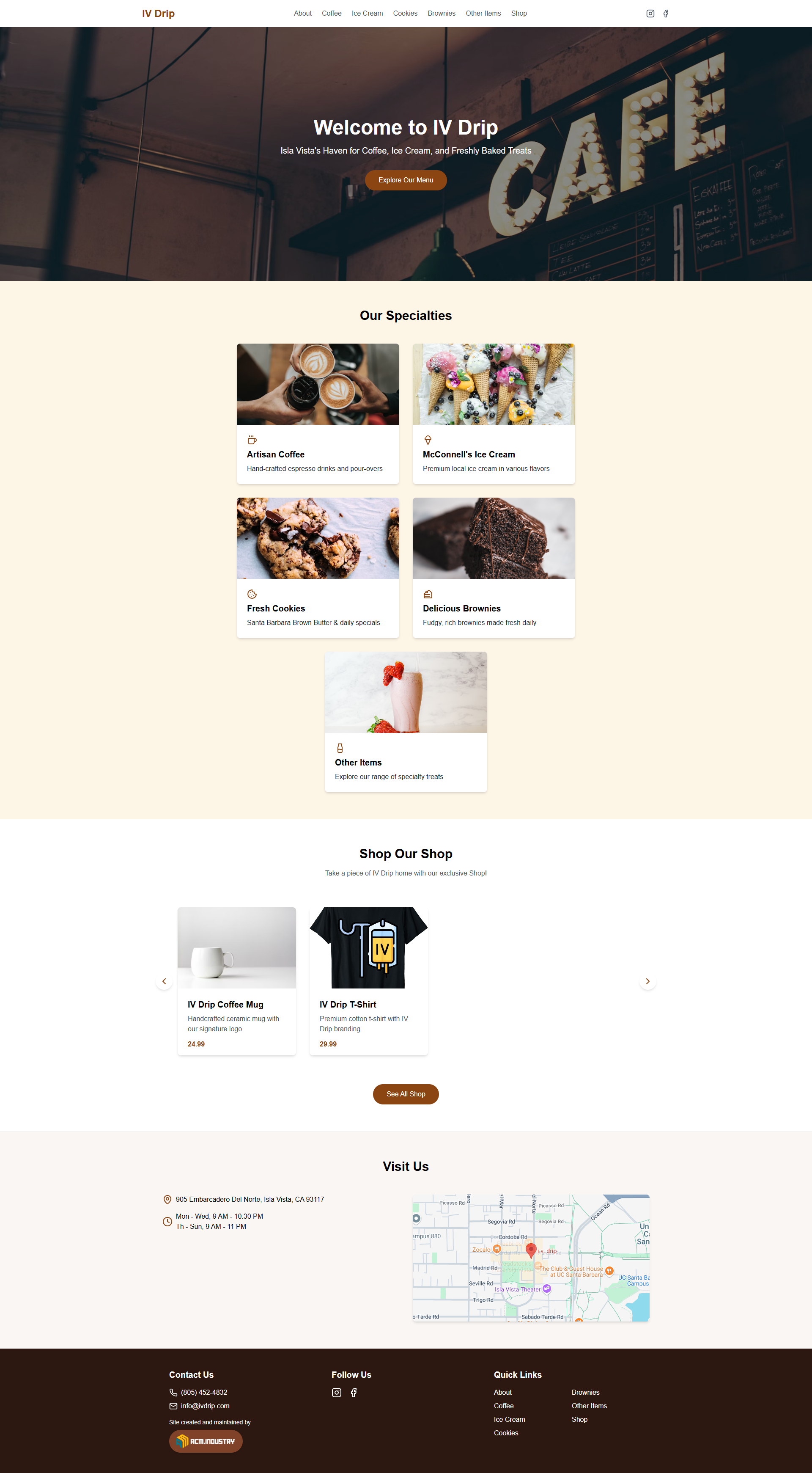 IV Drip Website
